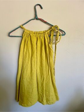 Bellambia Sleeveless Linen Top